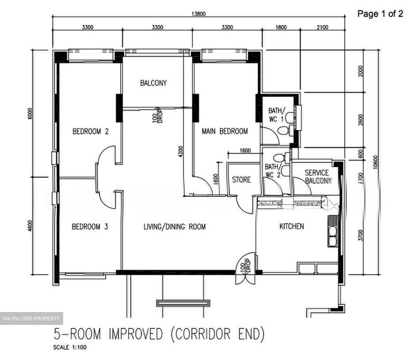 Blk 112 Whampoa Road (Toa Payoh), HDB 5 Rooms #577000441